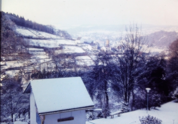 Winterbild mit Wasserturm