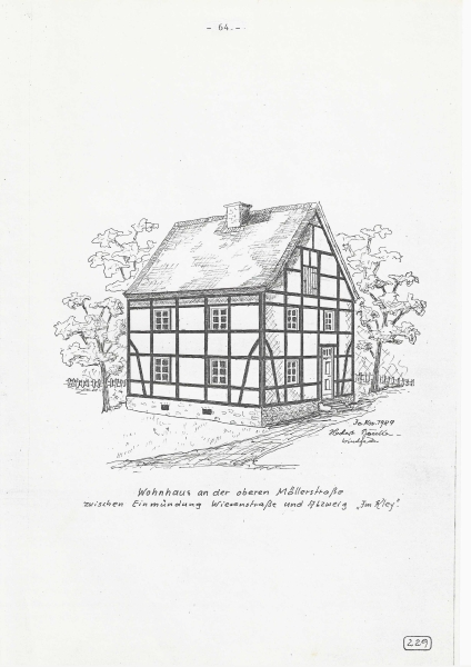 Wohnhaus an der oberen Möllerstraße