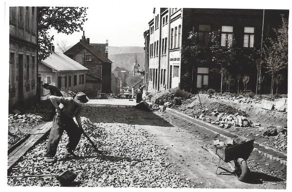 Straßenarbeiten an der Möllerstraße