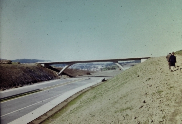 Bau der Autobahn A 46