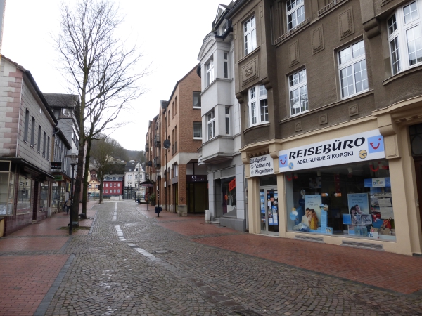 Blick durch die Herrenstraße