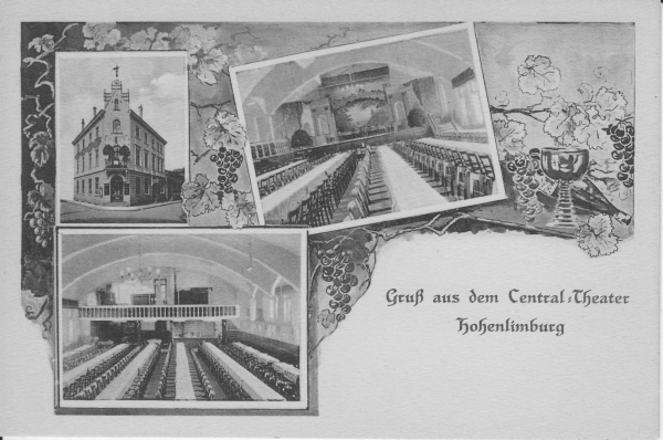 Central-Theater, Postkarte