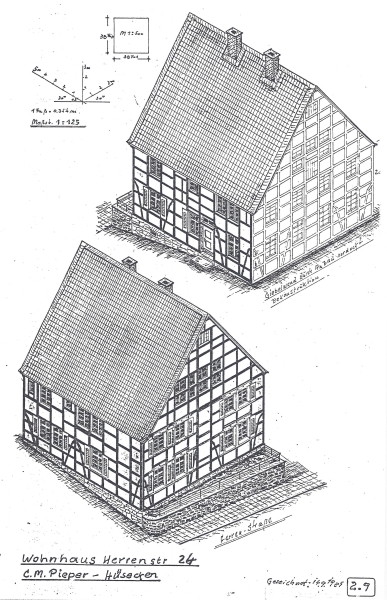 Wohnhaus C. M. Pieper - Hüsecken