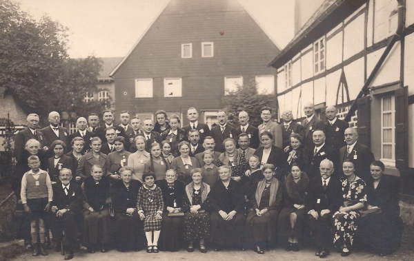 Familientreffen Gasthof Ostheide 1936