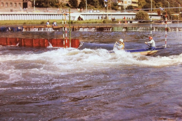 Kanusport an der Lenne