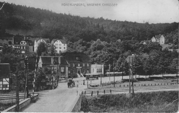 Hagener Chaussee, Postkarte