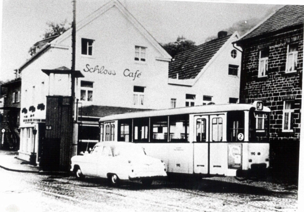 Endhaltestelle Straßenbahn