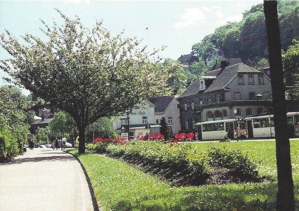 Blick auf Café Möller