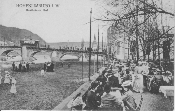 Bentheimer Hof, ca. 1906, Postkarte