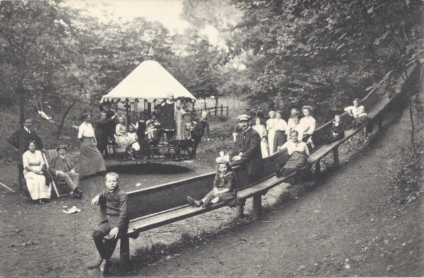 Sommerfrische Bad Henkhausen bei Hohenlimburg - Postkarte