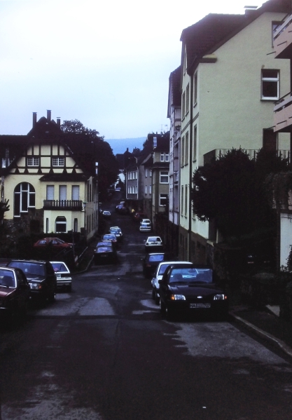 Raffenbergstraße, Blick zur Kehle