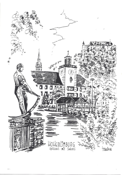 Hohenlimburg Rathaus mit Schloss