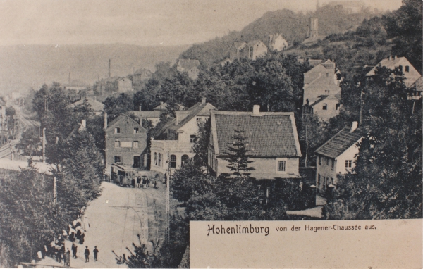 Hohenlimburg von der Hagener Chaussee aus