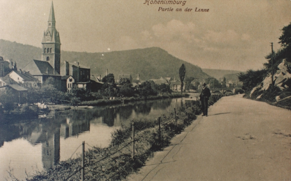 Blick auf die ev.-reformierte Kirche