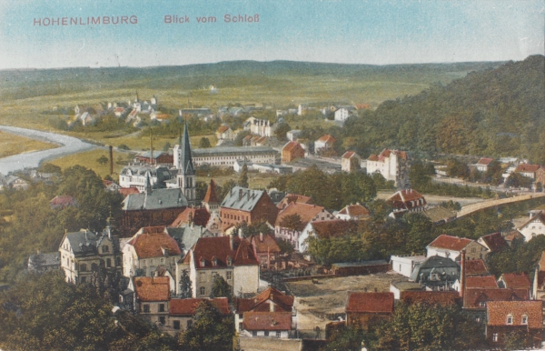 Hohenlimburg Blick vom Schloss