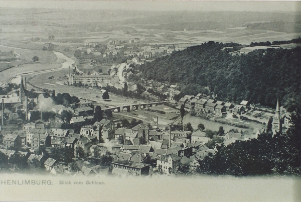 Hohenlimburg Blick vom Schloss