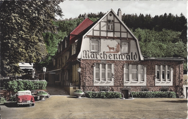 Postkarte Märchenwald