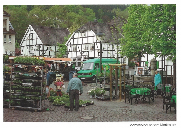 Fachwerkhäuser am Marktplatz
