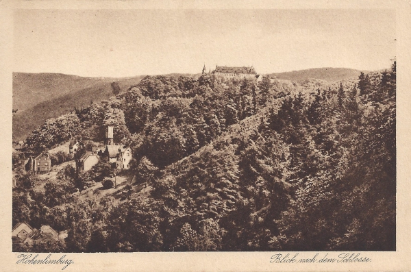 Hohenlimburg Blick nach dem Schloss