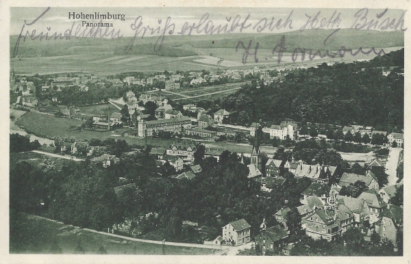 Postkarte 1927