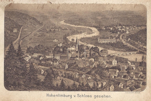 Hohenlimburg v. Schloss gesehen