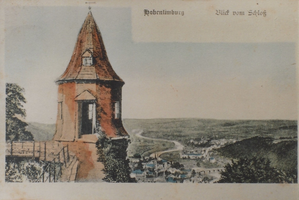 Hohenlimburg Blick vom Schloss