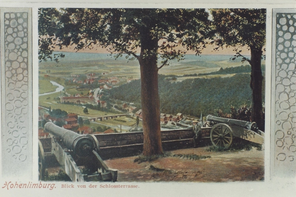 Hohenlimburg Blick von der Schlossterrasse