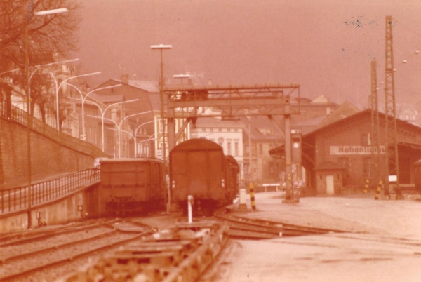 Alter Güterbahnhof 1978