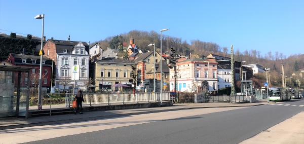 Bahnstraße Blick zum Wasserturm