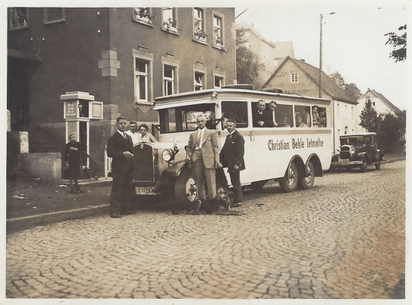 An der Tankstelle