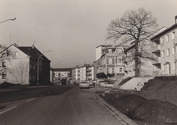 Bürgersteige werden an der Esserstraße gelegt