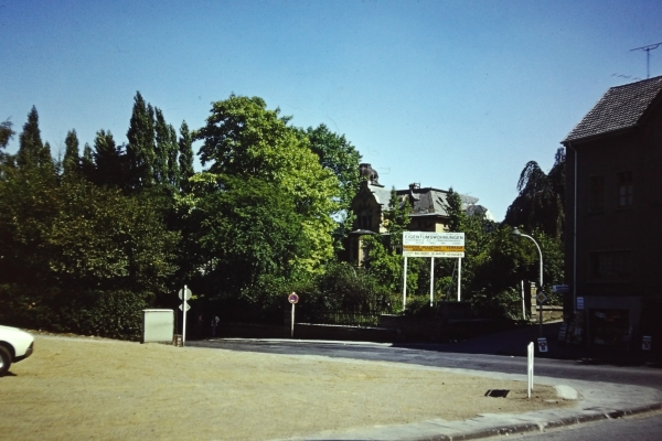 Abriss Villa Koch 1971