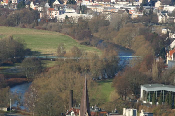 Blick zur Kettenbrücke