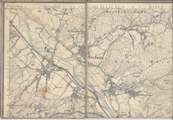 Königl. Preuß. Landesaufnahme 1892. Herausgegeben 1894