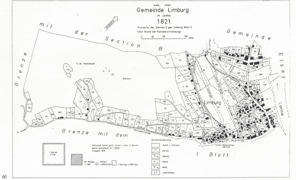 Flurkarte Gemeinde Limburg