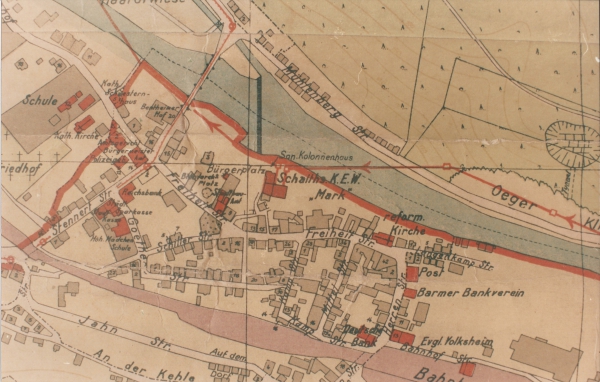 Stadtplan Hohenlimburg