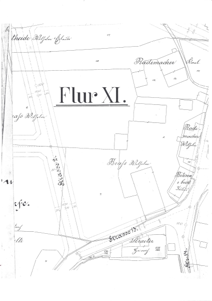 Lageplan Elsey (Ausschnitt)