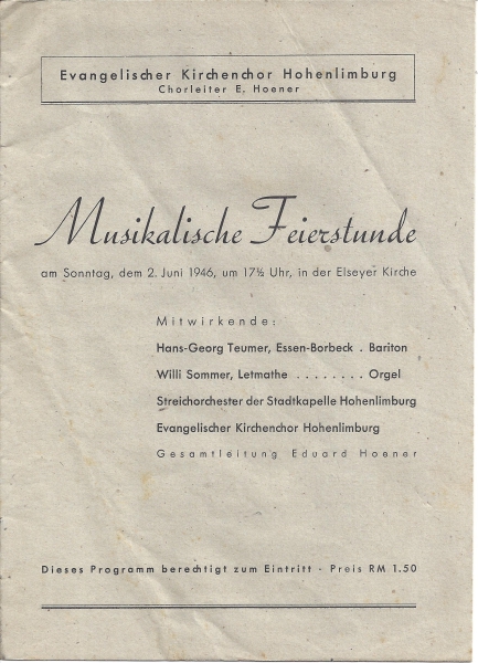 Musikalische Feierstunde