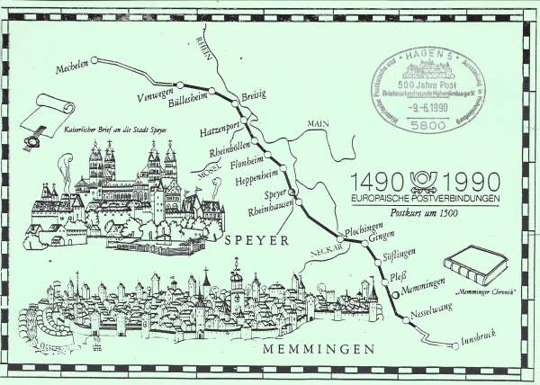 Historische Postkutsche und Ausstellung in Hohenlimburg
