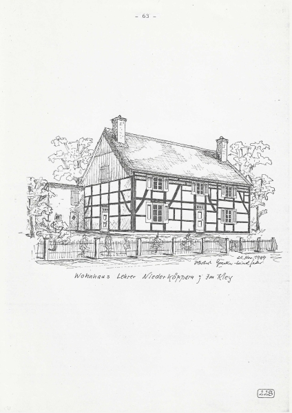 Wohnhaus Lehrer Niederköppern