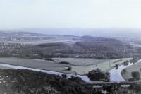 Blick nach Garenfeld und dahinter Berchum