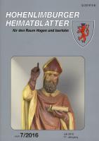 2016 07 St. Bonifatius, verehrt als "Apostel der Deutschen", Kirchenpatron der katholischen Pfarrgemeinde Hohenlimburg. Holzstatue in der Pfarrkirche (spätes 19. Jahrhundert). Foto: Elmar Rieke, 18. Mai 2013