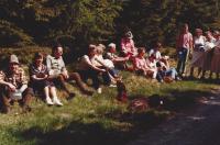 Wandern mit dem Heimatverein am 15.5.1982