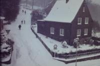 Heideschulweg im Winter