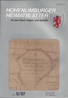 1997 08 Der Schwerter Befestigungsring in der Karte der Schwerter "städtischen und Patrimonialgrundstücke" von 1796. Original im StA Schwerte