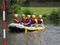 Rafting auf der Lenne