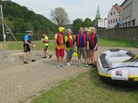 Rafting auf der Lenne