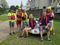 Rafting auf der Lenne