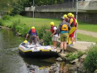 Rafting auf der Lenne