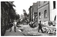 Straßenarbeiten in der Wesselbach